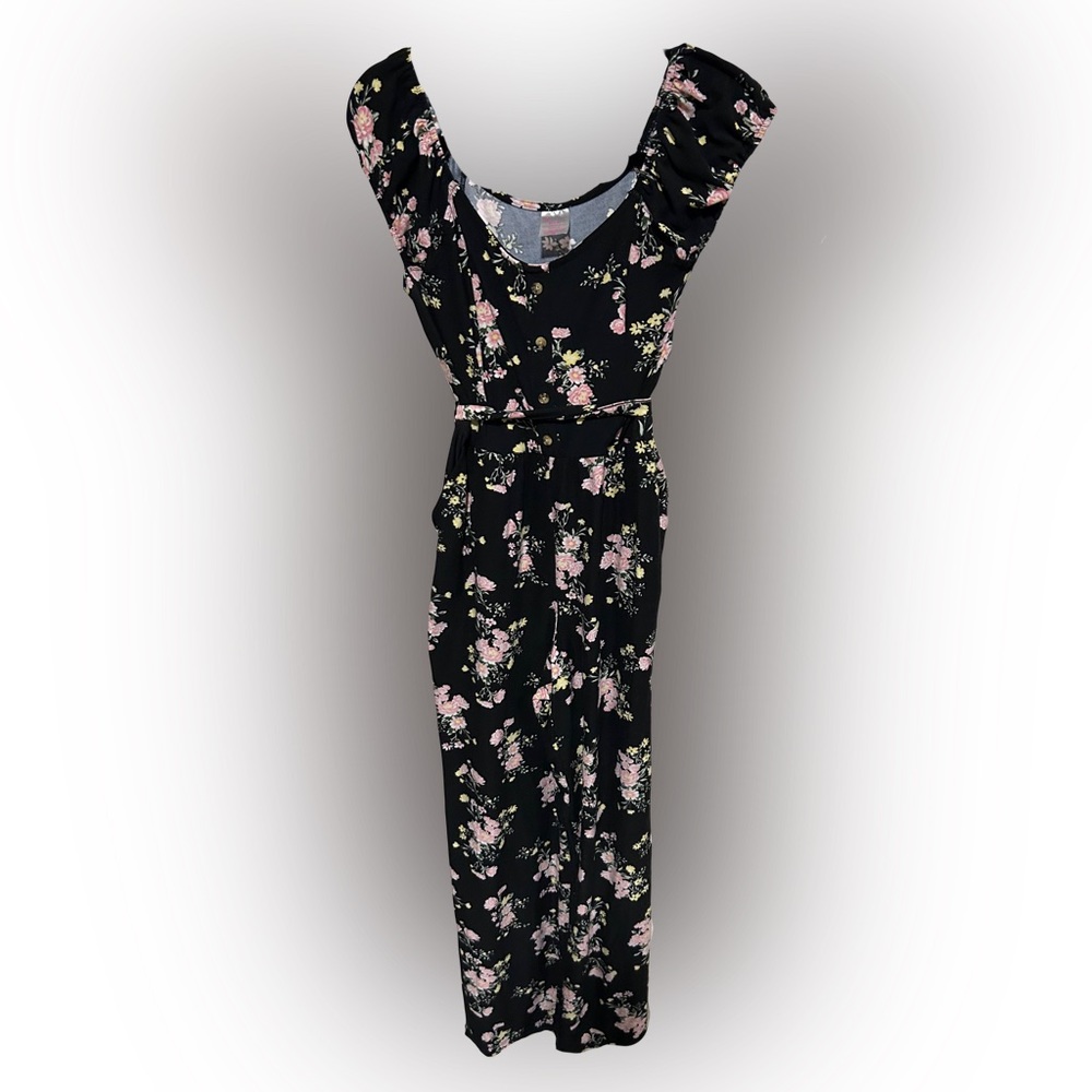 Floral Jumpsuit Juniors size 7/9